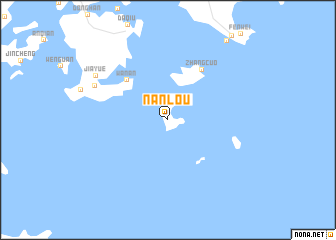 map of Nanlou