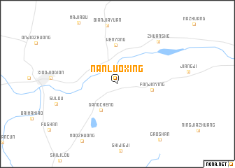 map of Nanluoxing