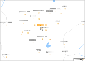 map of Nanlu