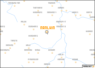 map of Nanlwin