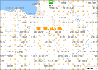 map of Nan Madeleine