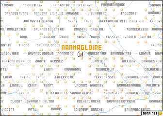 map of Nan Magloire