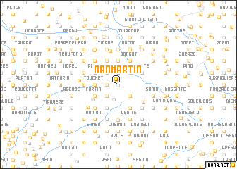 map of Nan Martin