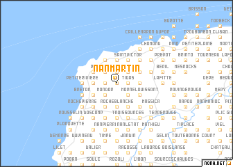 map of Nan Martin