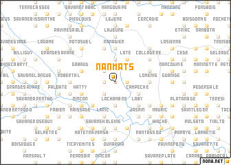 map of Nan Mâts