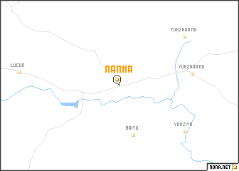 map of Nanma