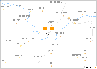 map of Nanma