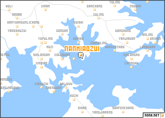 map of Nanmiaozui