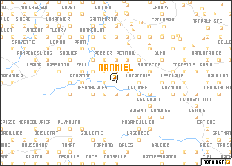 map of Nan Miel