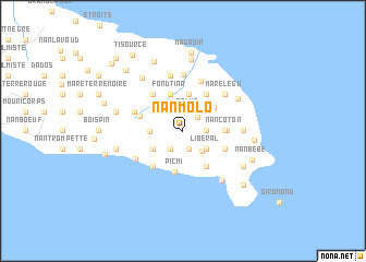 map of Nan Molo