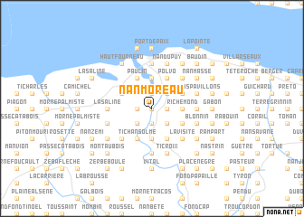 map of Nan Moreau