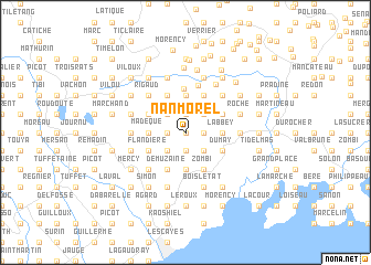 map of Nan Morel