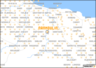 map of Nan Moulin