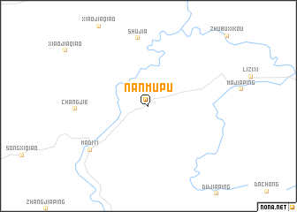 map of Nanmupu