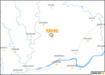 map of Nanmu