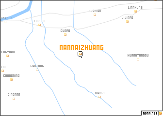 map of Nannaizhuang
