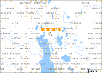 map of Nannameik