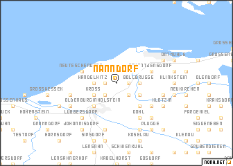 map of Nanndorf