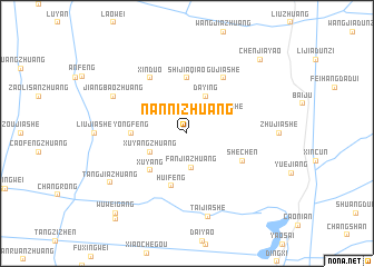 map of Nannizhuang