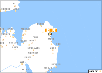 map of Nanôa