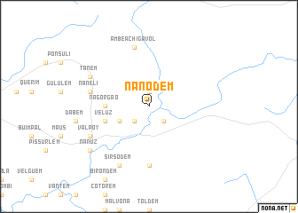 map of Nanodem