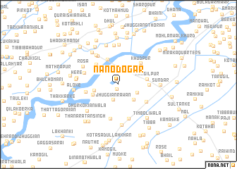 map of Nāno Dogar