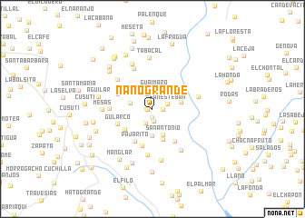 map of Nano Grande