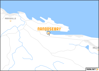 map of Nanoose Bay