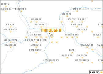 map of Nanovska