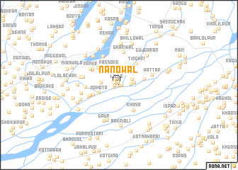 map of Nānowāl