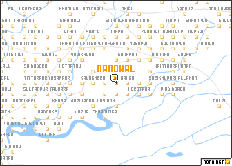 map of Nanowāl