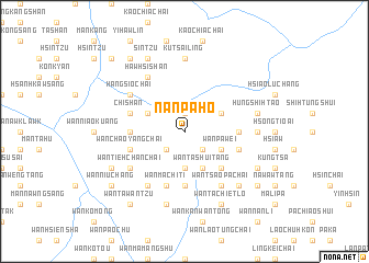 map of Nanpaho