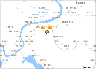 map of Nanpan