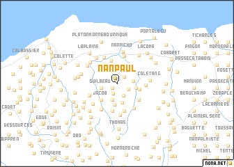 map of Nan Paul