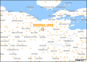 map of Nan Philippe