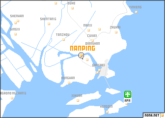 map of Nanping