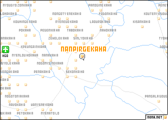 map of Nanpirgékaha