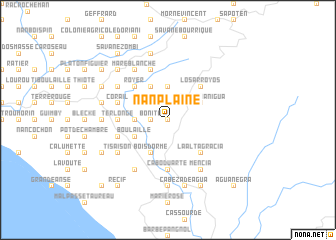 map of Nan Plaine