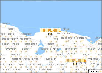 map of Nan Plaine