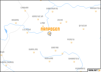 map of Nanpogen