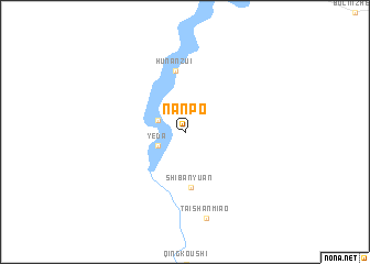 map of Nanpo