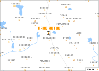 map of Nanqiaotou