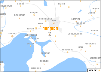 map of Nanqiao