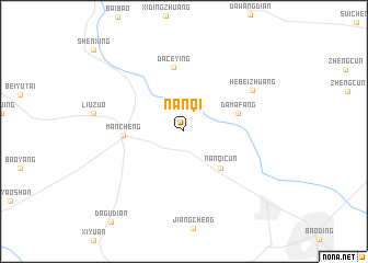 map of Nanqi