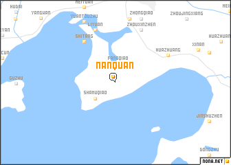 map of Nanquan