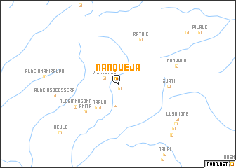 map of Nanqueja