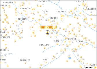 map of Ñanraqui