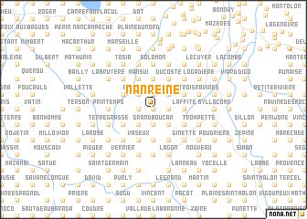 map of Nan Reine