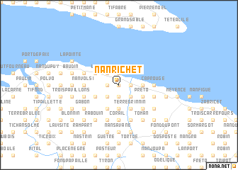 map of Nan Richet