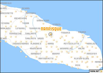 map of Nan Risque